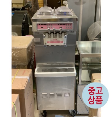 [A급 중고][아이스트로]소프트아이스크림기계 3구 대용량 자동살균 스탠드형 ISI-273SH(W)L