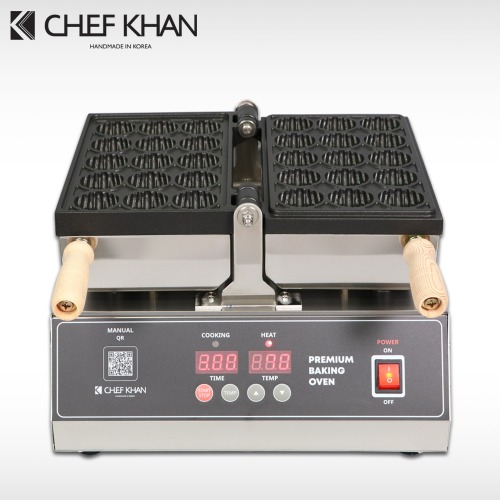 [CHEFKHAN] [쉐프칸]  호두과자기계 전기식 디지털 1구 15P 호도과자 제조기 머신 CFK-3115d